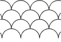 Quilting Creations Clam Shell Background Quilt Stencil