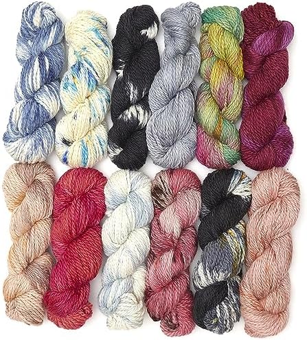 100% Baby Alpaca Yarn, 100g Hank, Enchanted Fern