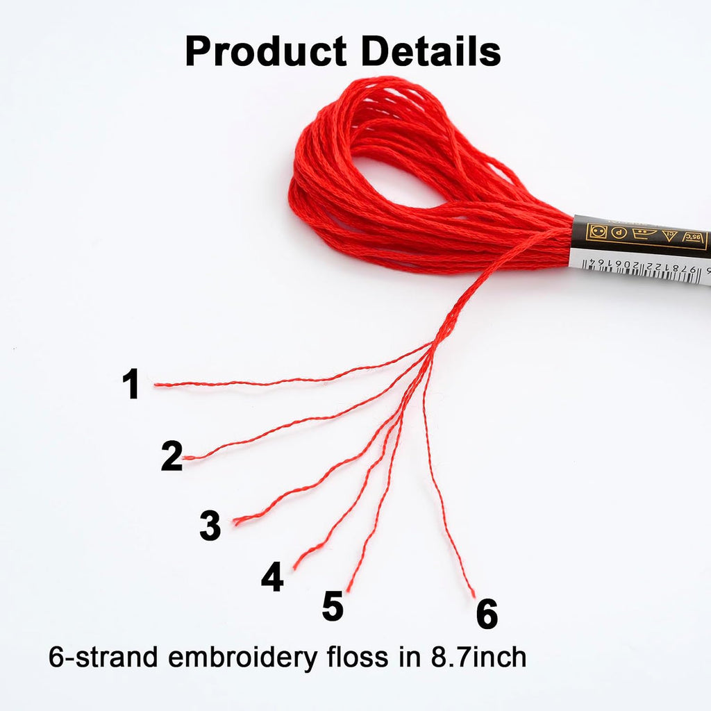 447 Colors Embroidery Floss Complete Set, Friendship Bracelet String