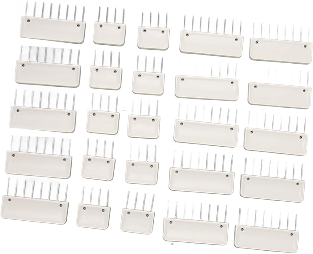 ZAICOLER Knit Blocking Combs for Knitting Crochet, 25 Piece Set