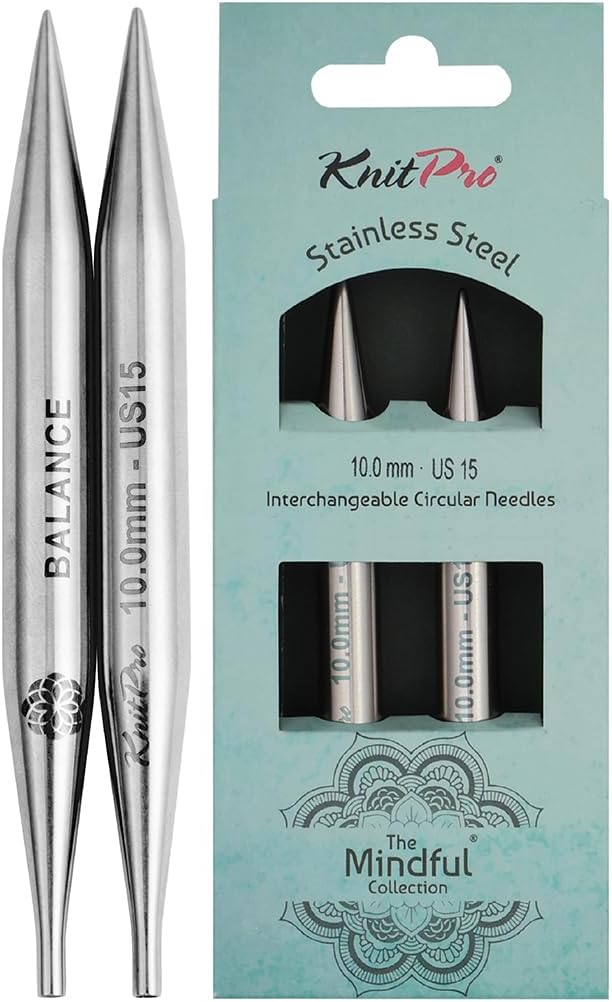 KnitPro The Mindful Collection Interchangeable Circular Needles 5"
