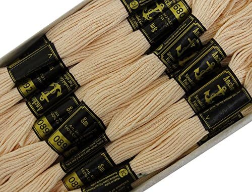 Anchor Hand Cross Stitch Stranded Cotton Embroidery Thread Floss Pack