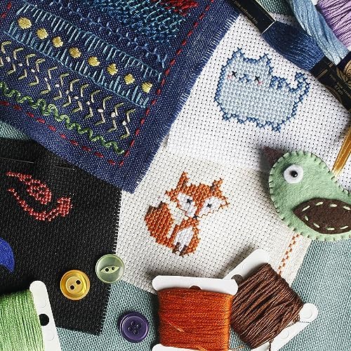 Essentials By Leisure Arts Aida Cloth, 14 Count, Oatmeal, Cross Stitch
