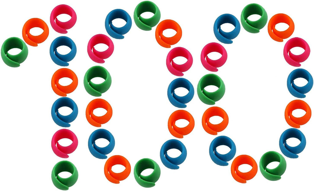 100pcs Thread Spool Savers - Prevent Thread Tails from Unwinding for