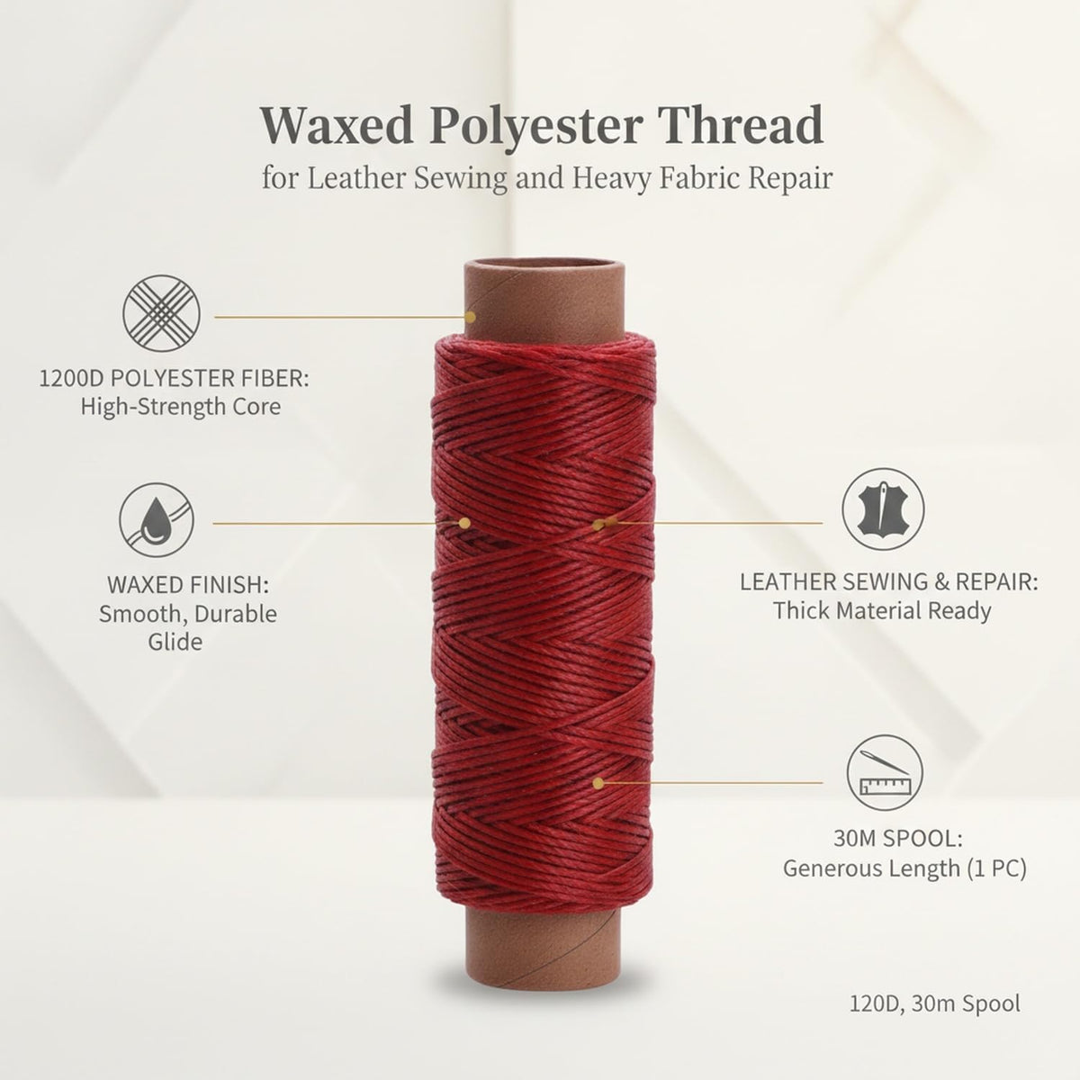 Leather Stitching Thread