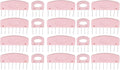 20Pcs Knit Blocking Pins Kit, 4 Pin and 8 Pin Knit Blocking Combs for