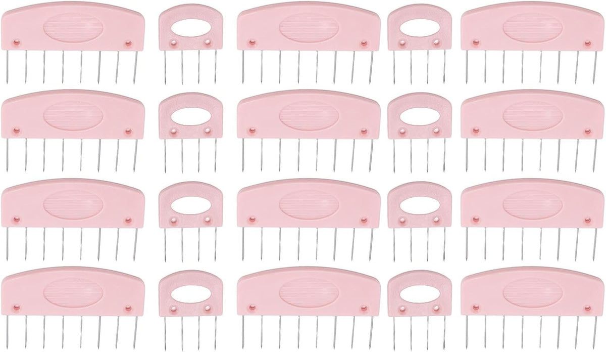 20Pcs Knit Blocking Pins Kit, 4 Pin and 8 Pin Knit Blocking Combs for