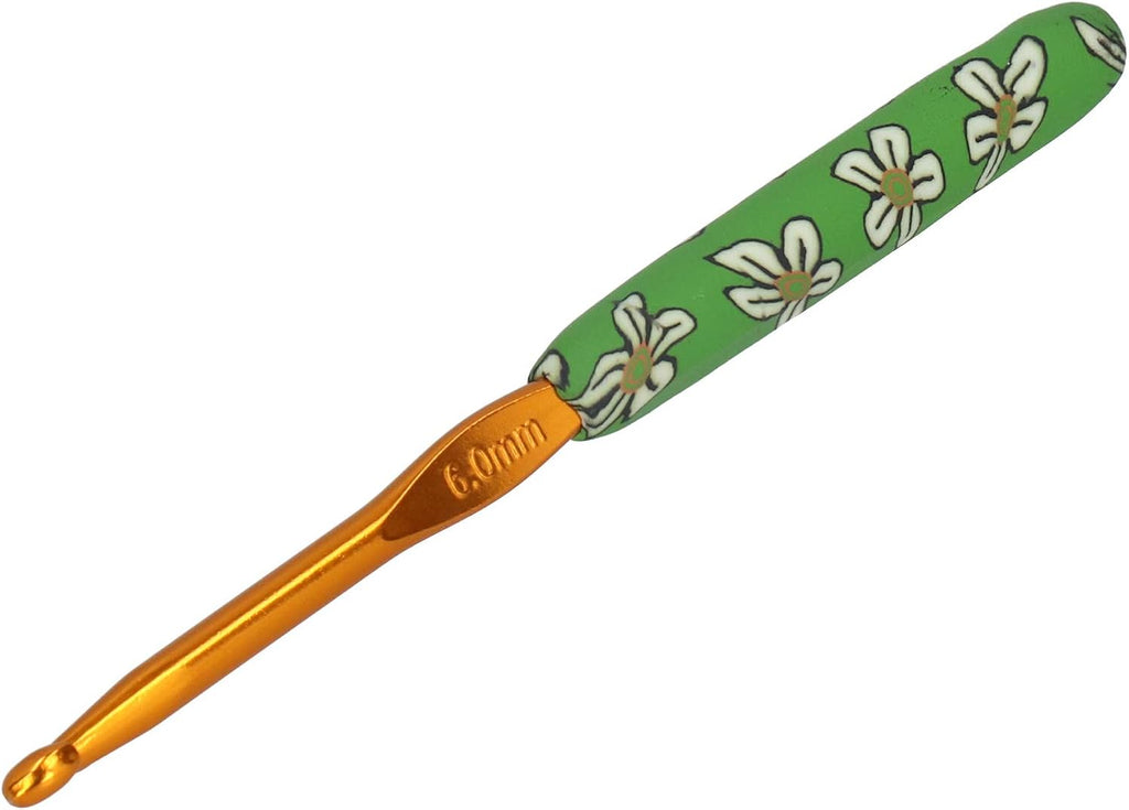 ZhangFacai Crochet Hook Set 9-Piece with Ergonomic Handles for Comfort