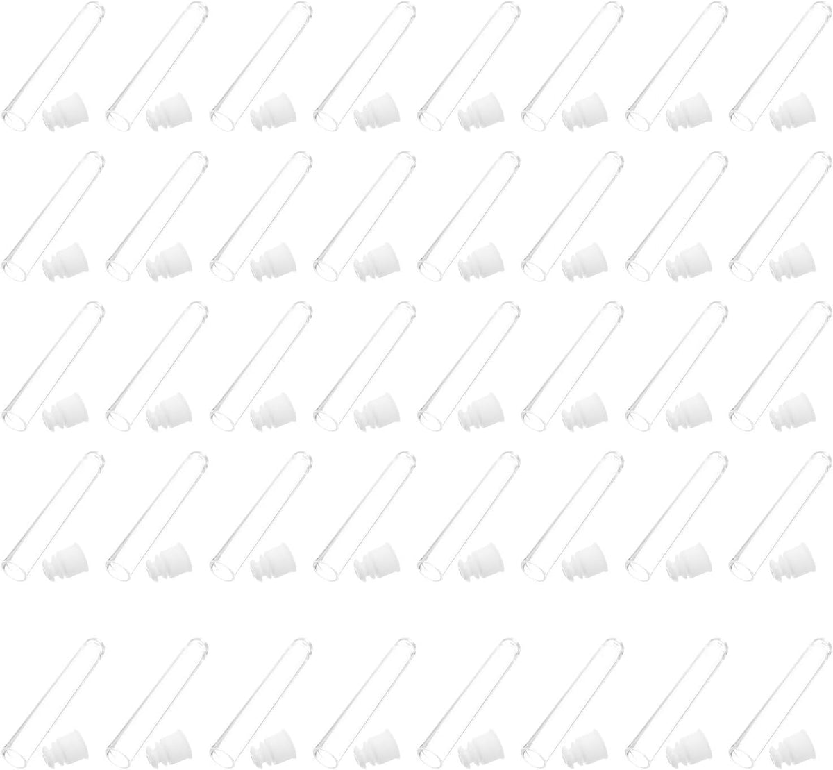 50pcs Plastic Needle Holder Tube for Embroidery Sewing Craft Storage