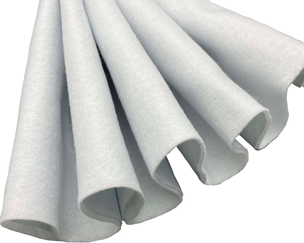 36 Inch Wide Polyester Soft Felt Fabric, 1.2mm Thick Needle Punched