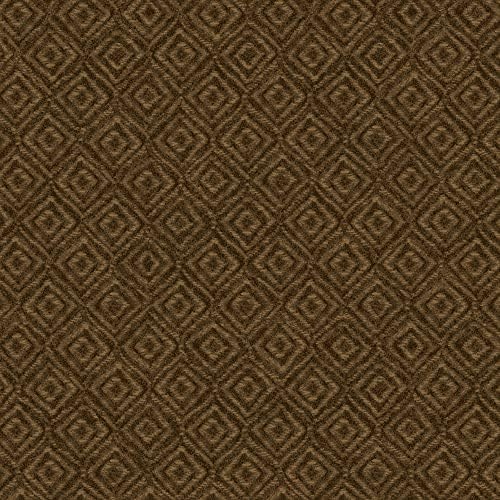 Maywood Studio Woolies Flannel On Point Brown, Fabric by the Yard