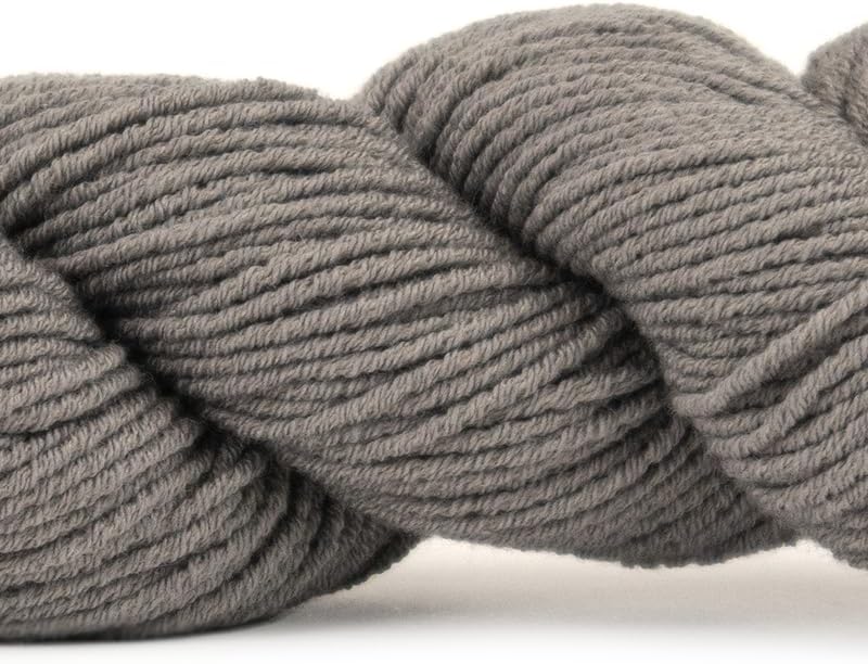 HiKoo CoBaSi DK Yarn, Cotton, Bamboo, Silk, 140 yd, #037 Gun Metal