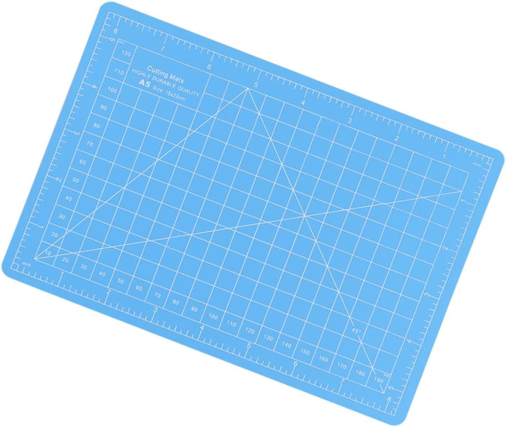 Homoyoyo A5 Self Healing Cutting Mat PVC Craft Pad with Scale Design
