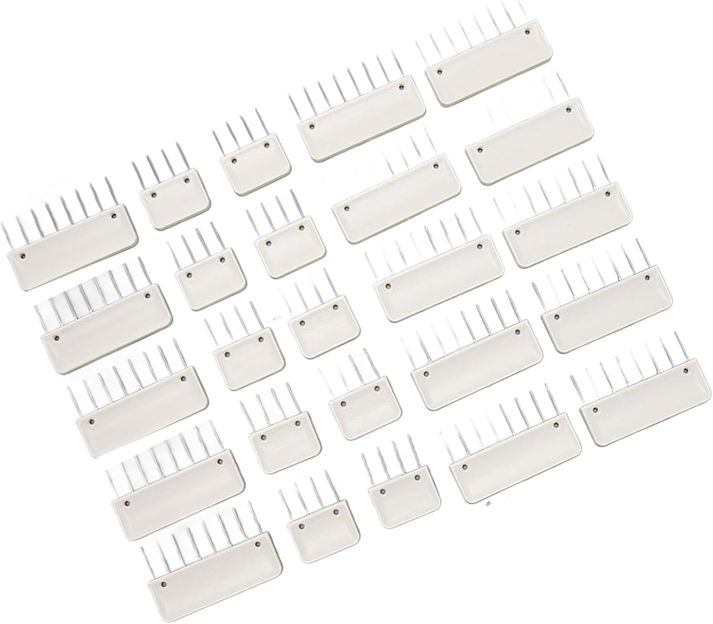 ZAICOLER Knit Blocking Combs for Knitting Crochet, 25 Piece Set