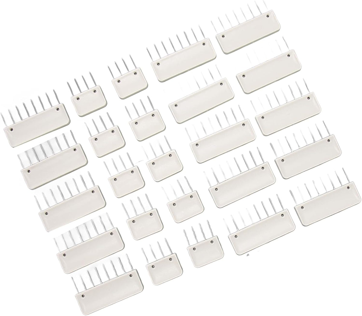ZAICOLER Knit Blocking Combs for Knitting Crochet, 25 Piece Set