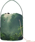 YETTASBIN Tropical Landscape Yarn Storage Bag, Large Crochet Knitting