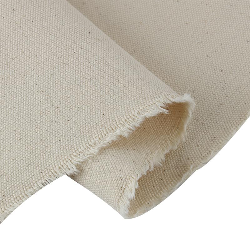 10oz 100% Cotton Duck Canvas Fabric by the Yard for Sewing Crafts