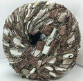 Berlini East Track II Metallic Accent Ladder Ribbon Yarn 50 Gram