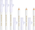 6 Pcs Fabric Pencils, Water Soluble Sewing Pencil for Fabric, White
