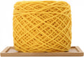 Polyester Blend Yarn Ball for Knitting & Crochet, 7.05 oz Solid Color