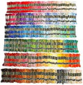 Vilihkc Rainbow Color Embroidery Floss 447 Skeins Per Pack with Cotton