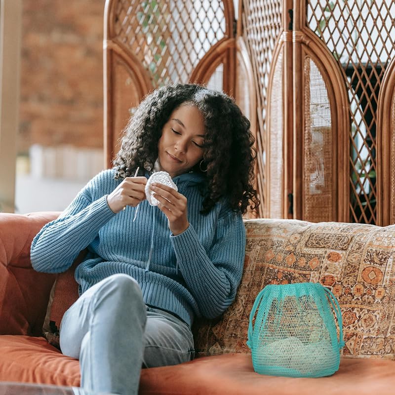 Yarn Storage Organizer, Portable Crochet Bag Organizer,Durable