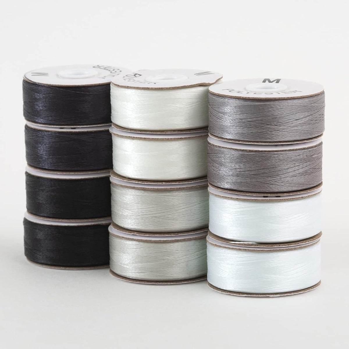 Superior Threads SuperBobs Polyester 72pk M-Style Monochrome Prewound