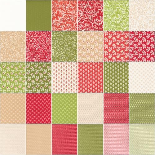 Moda - Buon Natale Jelly Roll by Fig Tree Co. 40 pcs