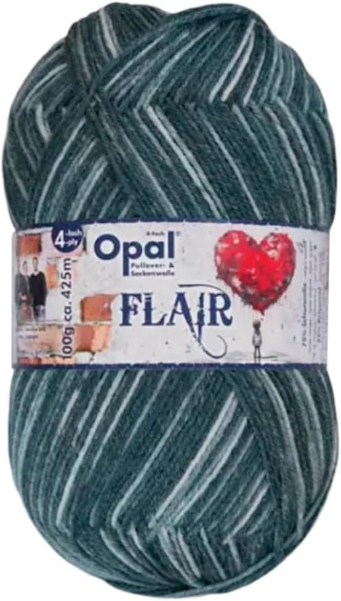Opal 4-Ply Sock Yarn, Flair Collection, 100 g / 460 Yards