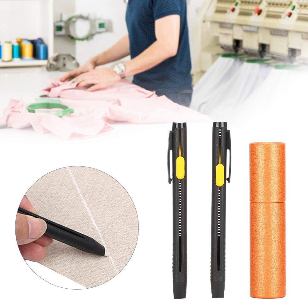 Tailors Chalk,2 PCS Sewing Chalk for Fabric with 20 Chalk