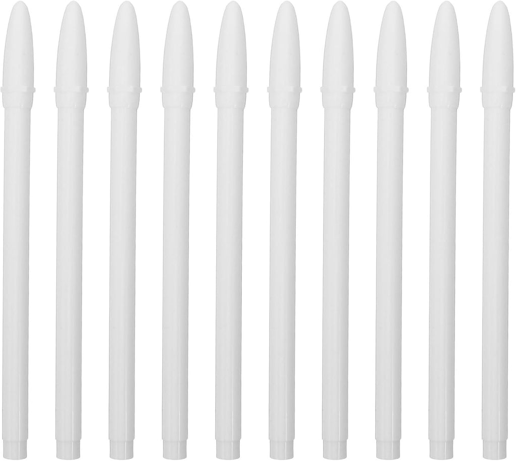 10pcs White Washable Fabric Marking Pens for Sewing Clothes, Set