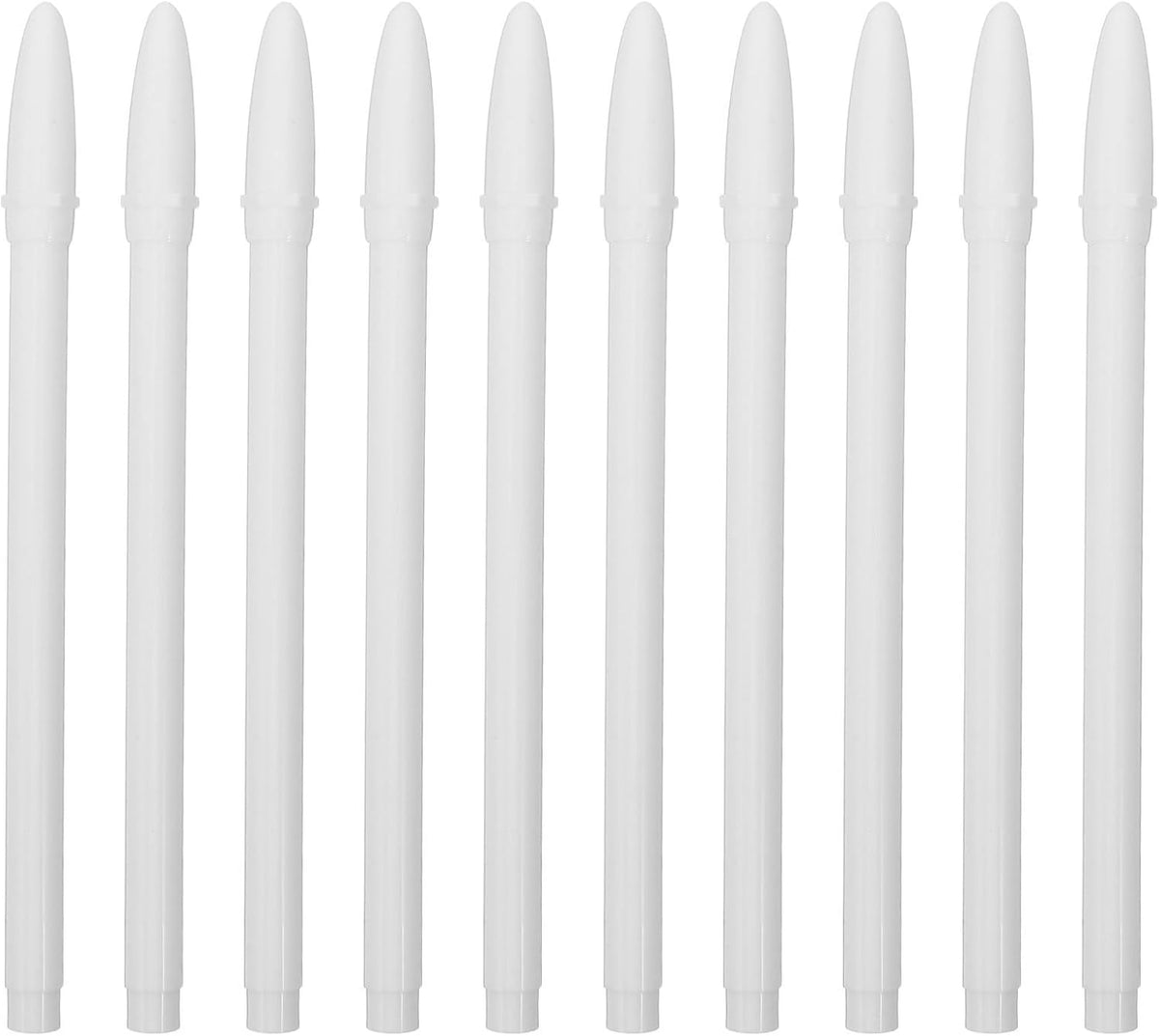 10pcs White Washable Fabric Marking Pens for Sewing Clothes, Set