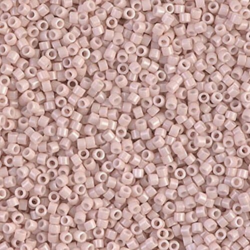 Miyuki Delica Seed Beads Bundle, 21GM, Size 11/0, Opaque Pink