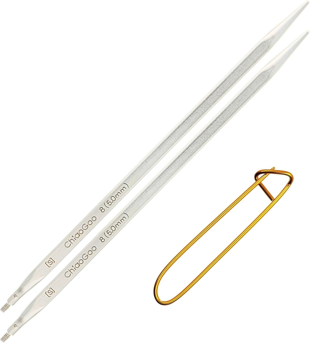 ChiaoGoo Quads 5 in. US 8 (5 mm) [S] IntChg. Circular Needle Tips