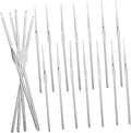 Winter Crochet Hooks Set, Stainless Steel Lace Needles, 3 Sets