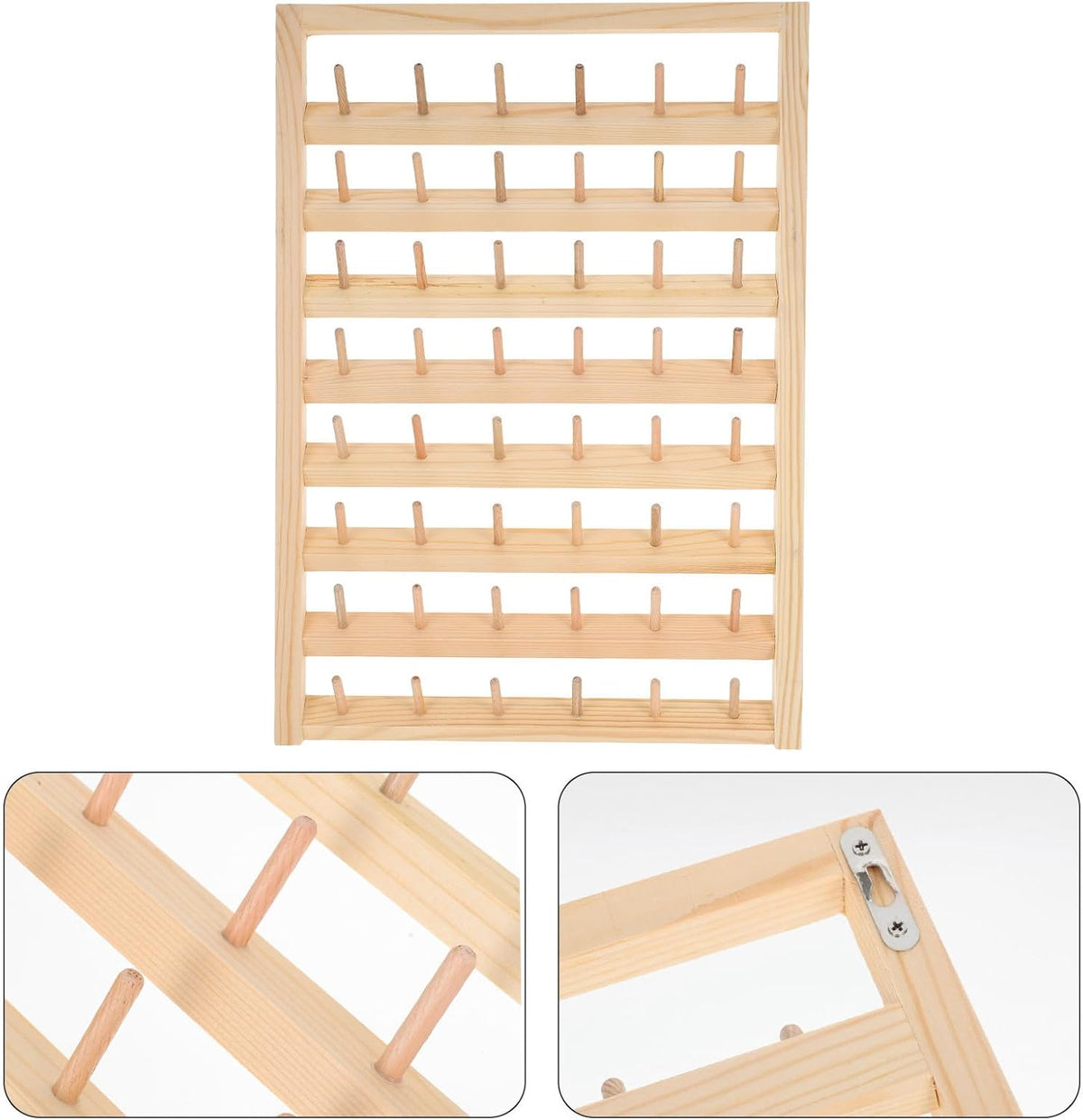 Spool Rack for Quilters DIY Lovers Thread Storage Desktop Organizer