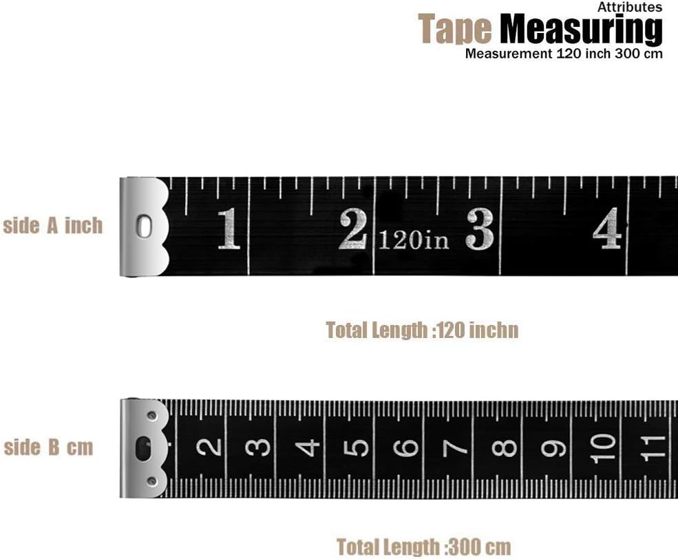 Tape Measure Body Measuring Tape, 120 Inch Soft Fabric Measuring Tape