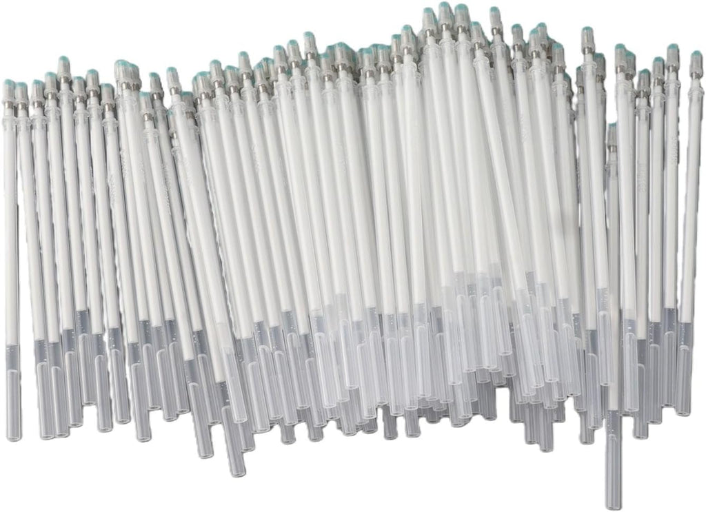 100Pcs Fabric Marking Refills, White, High Temperature Disappearing