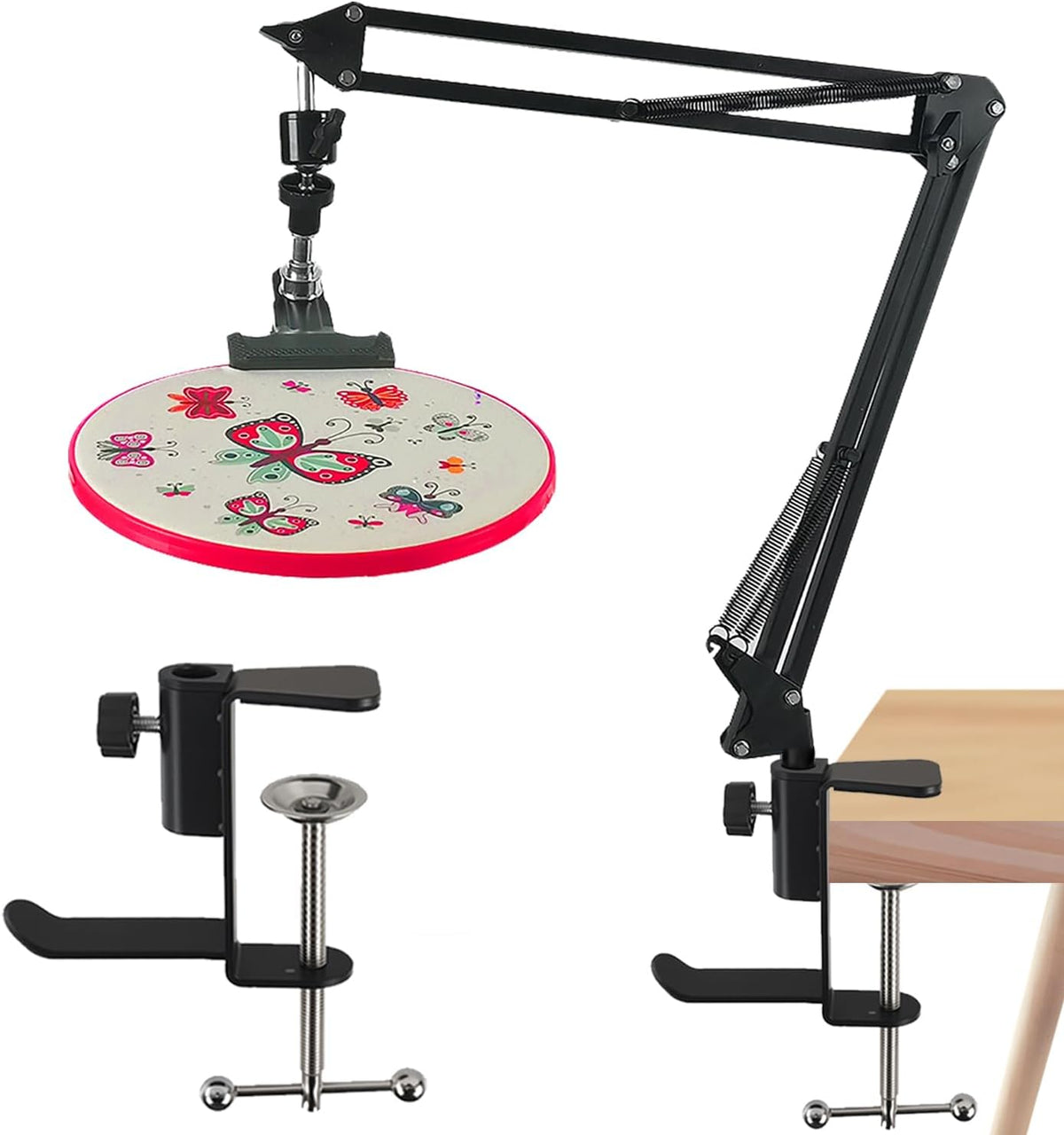 Rotated Cross Stitch Stand Embroidery Hoop Holders Cross Stitch Holder