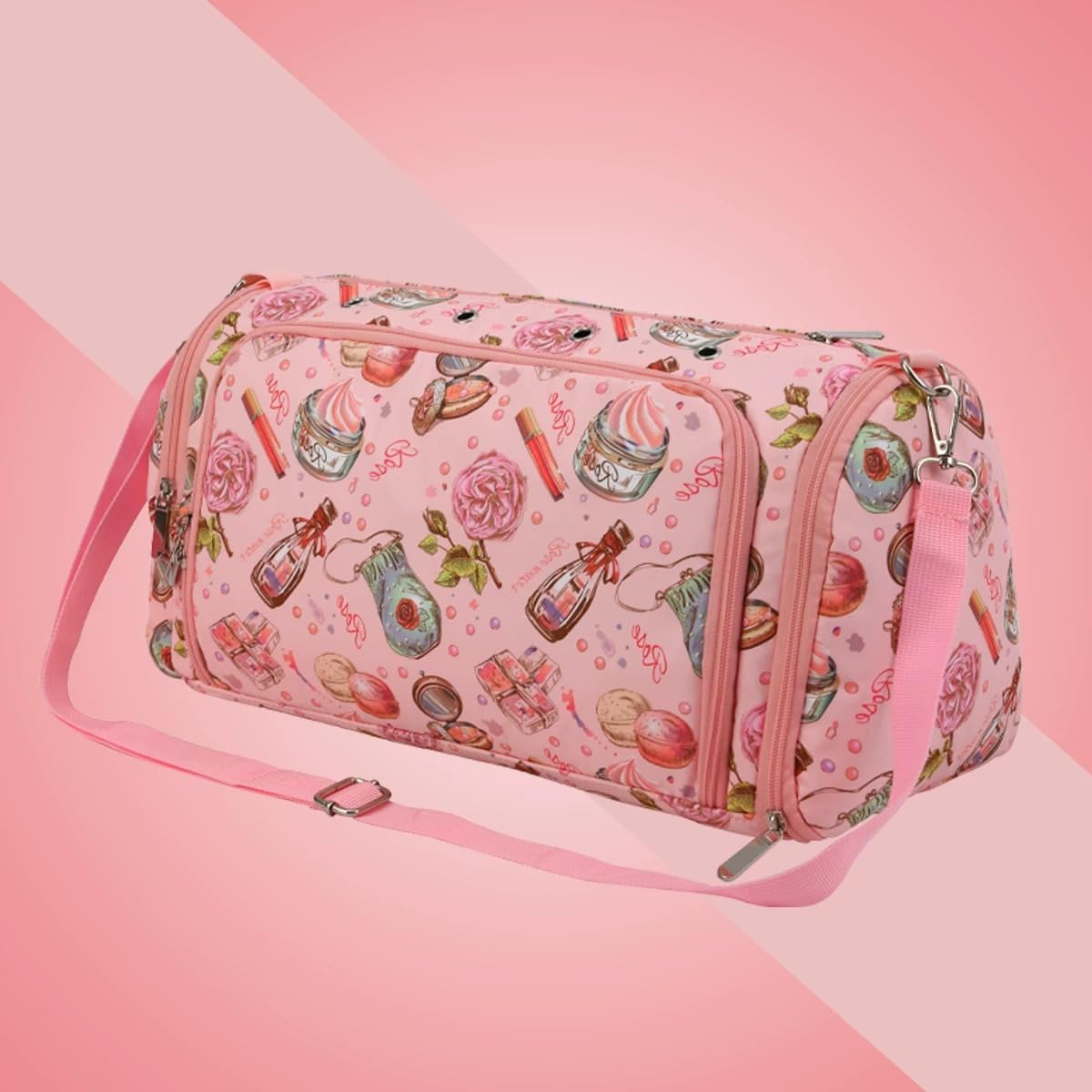 FYNBOON Crochet Bag, Yarn Storage, Large Knitting Organizer Bag with