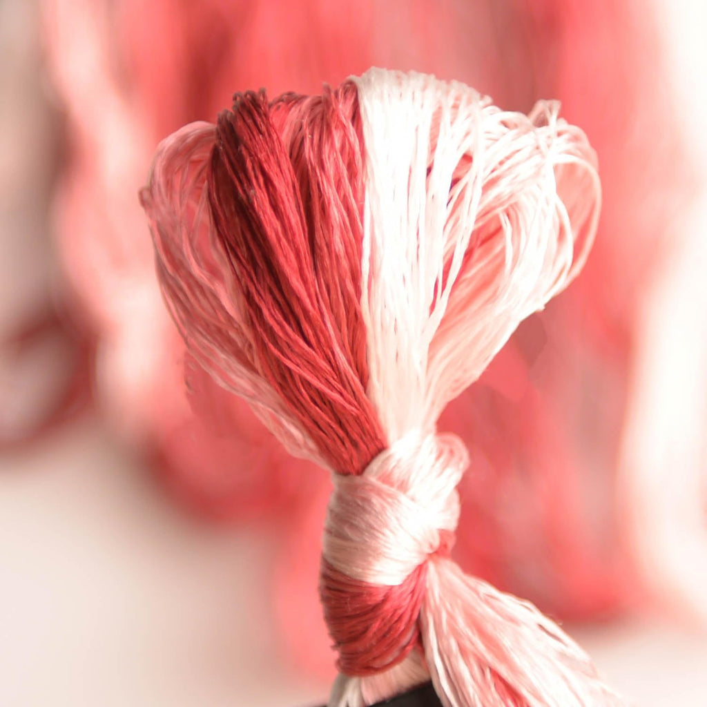 100% Mulberry Silk Embroidery Thread 8 Colors 22m Each (35)