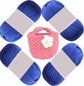 JACOJE 1/2/4 Pack T-Shirt Yarn, Each Package 100g Elastic Fabric Cloth