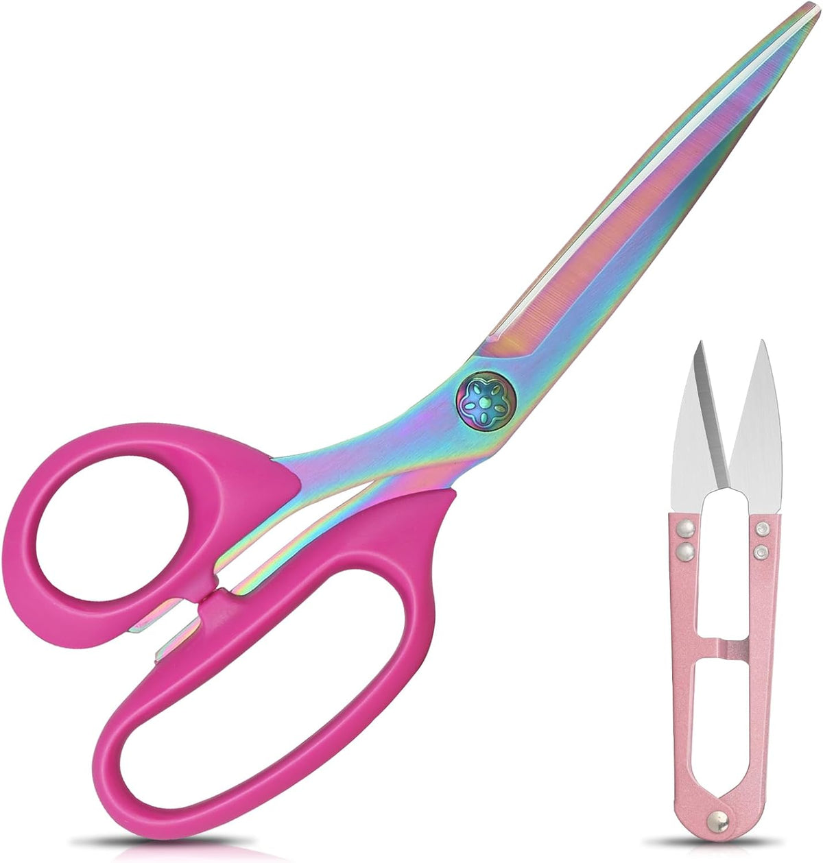 Left-Handed Fabric Scissors for Cutting Fabric, Garments, Textiles