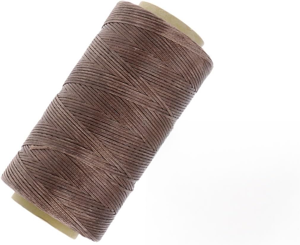 Brown Flat Wax Line for Leather Hand Stitching Projects No. 11