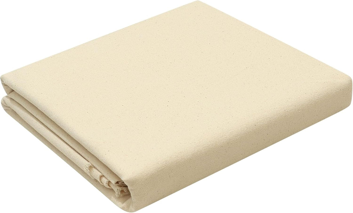 Yurdon 10 Oz Natural Cotton Duck Canvas Fabric, 63 Inch Wide, 2 Yards