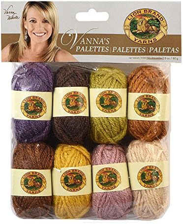 Lion Brand Yarn 865-205 Vanna's Palettes Yarn, Essential