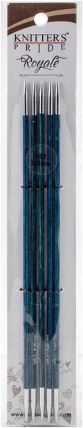 Knitter's Pride 220062 Royale Double Pointed Needles 8" -Size 3/25mm