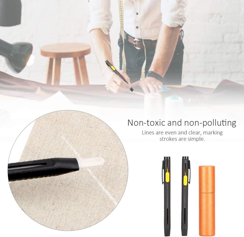 Tailors Chalk,2 PCS Sewing Chalk for Fabric with 20 Chalk