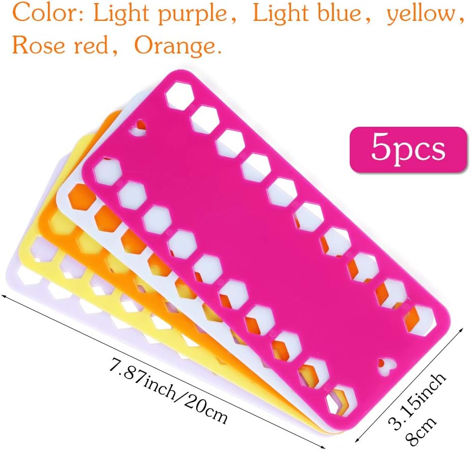 5 Pcs Embroidery Floss Organizer Cross Stitch Thread Holder Floss