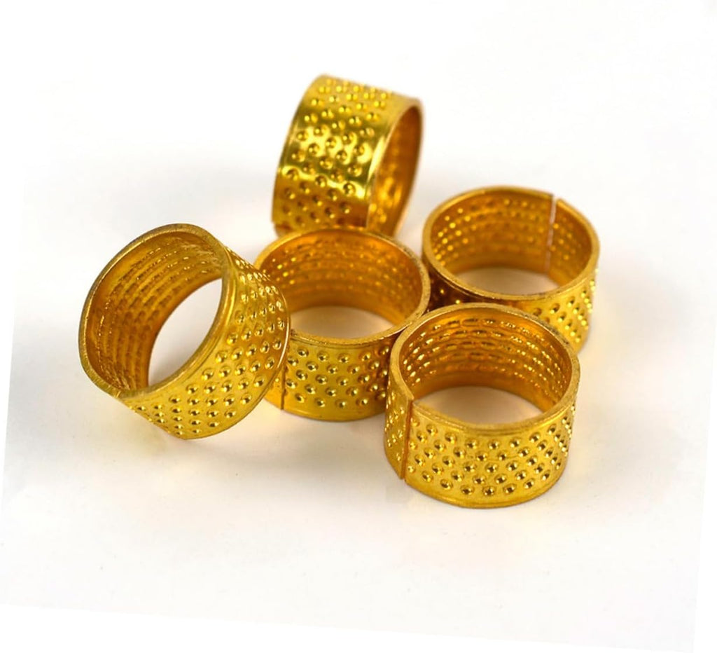 100Pcs Metal Sewing Thimble Finger Protector for DIY Quilting
